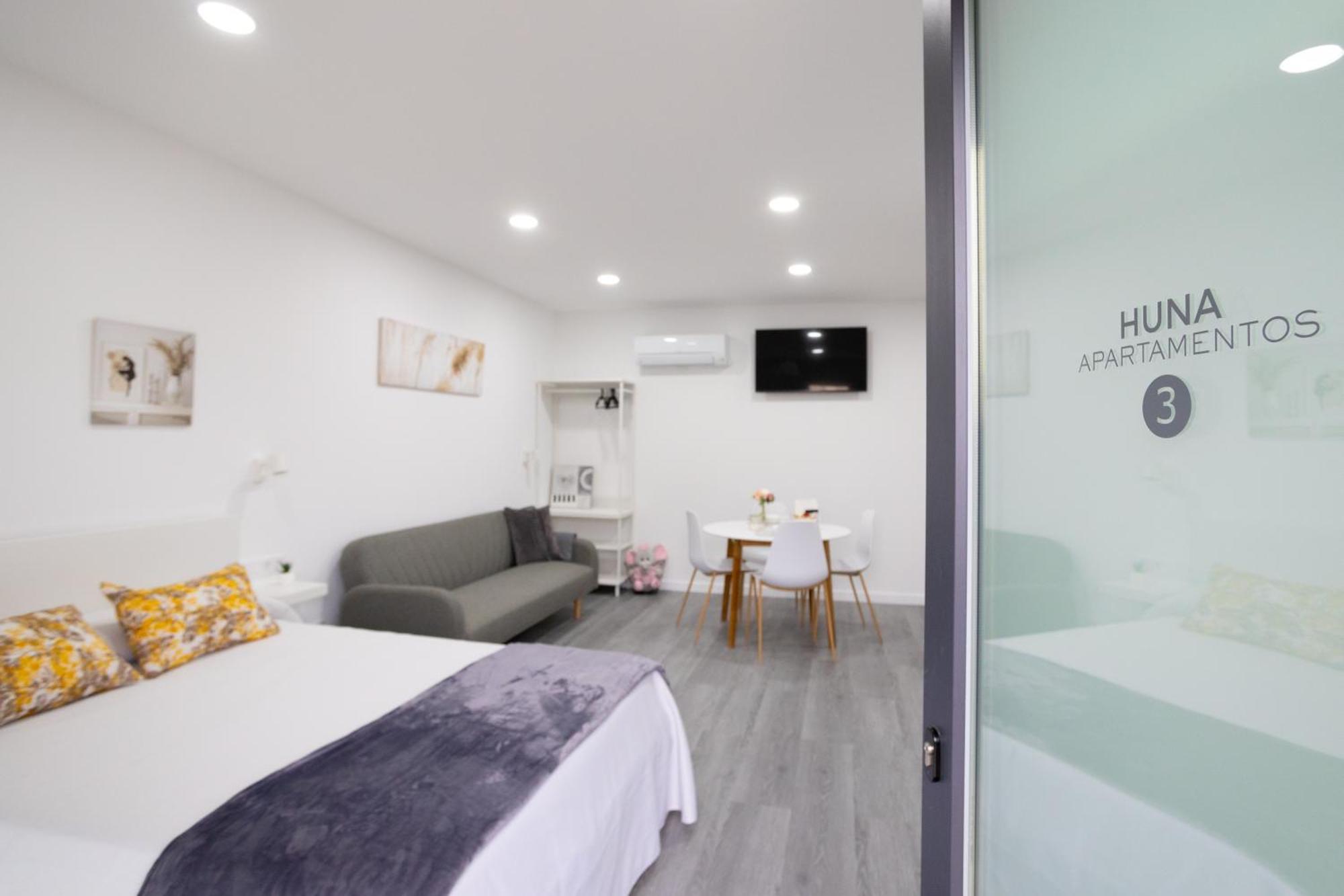 Huna Apartamentos Padrón Buitenkant foto