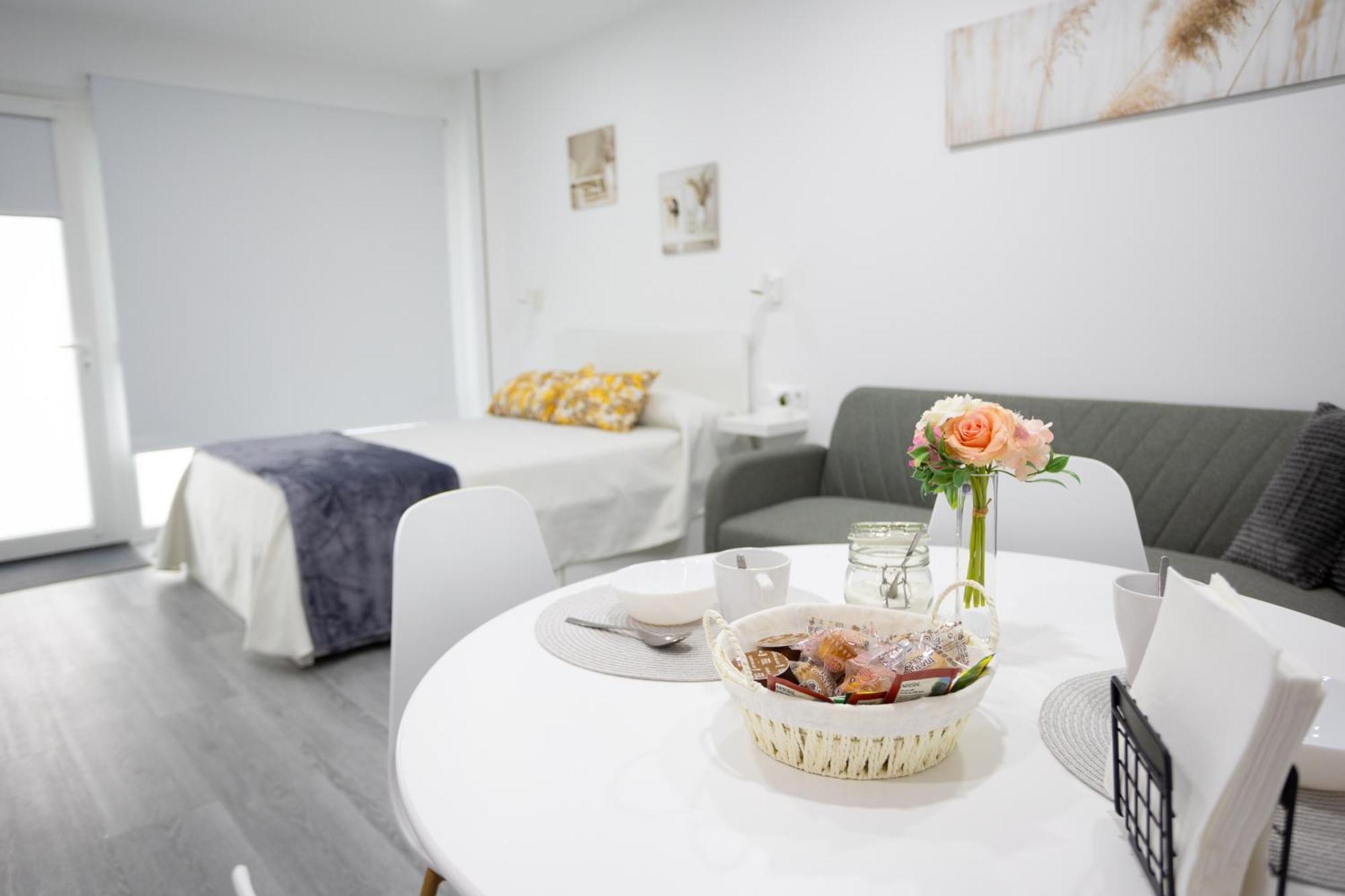Huna Apartamentos Padrón Buitenkant foto